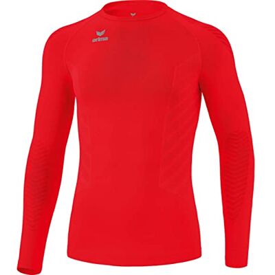 Erima unisex barn Athletic Långärmad tröja funktionsunderkläder (2252102), röd, XXXS Erima unisex barn Athletic Långärmad tröja funktionsunderkläder (2252102), röd, XXXS