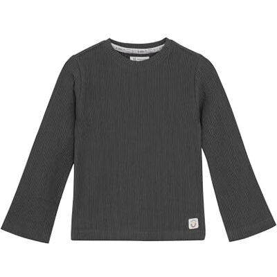 Noppies Kids Girls Tee Paxton långärmad, Smidd järn – P633, 140 Noppies Kids Girls Tee Paxton långärmad, Smidd järn – P633, 140