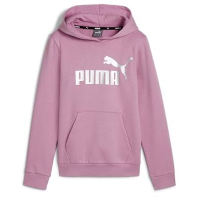 PUMA Girl Ess+ Logo Hoodie Fl G Sweat PUMA Girl Ess+ Logo Hoodie Fl G Sweat