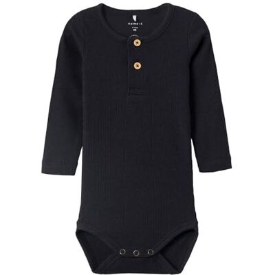 NAME IT Pojkar Nbmkab Ls Noos body, svart, 92 cm NAME IT Pojkar Nbmkab Ls Noos body, svart, 92 cm