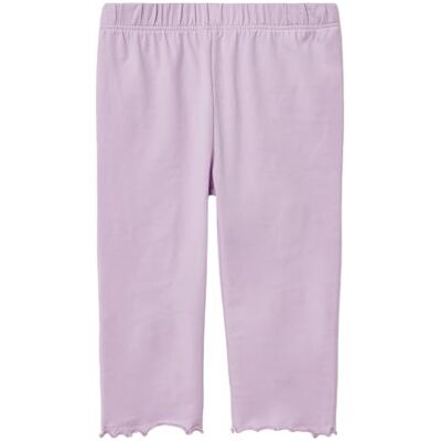 s.Oliver Capri-leggings av bomullsstretch med elastiskt midjeband, lila, 98 s.Oliver Capri-leggings av bomullsstretch med elastiskt midjeband, lila, 98