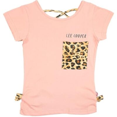 Lee Cooper flickor t-shirt fill t-tröja dam, Corail, Corail, 6 År Lee Cooper flickor t-shirt fill t-tröja dam, Corail, Corail, 6 År