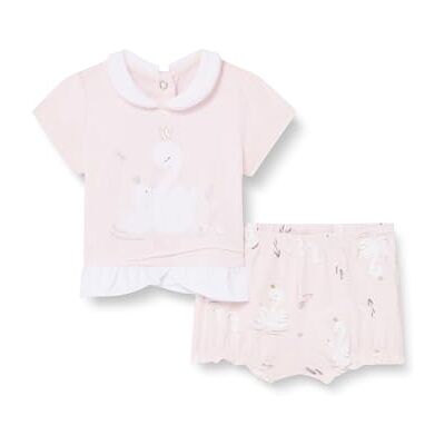 Chicco Set bestående av t-shirt och coulotte, Ljusrosa, 0 mesi Chicco Set bestående av t-shirt och coulotte, Ljusrosa, 0 mesi