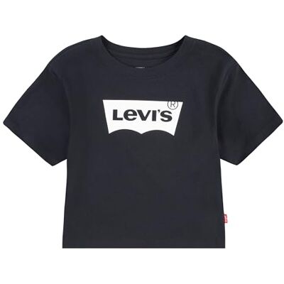 Levi's Kids Flickors S/S High Rise Batwing T-shirt, Svart, 24 månader Levi's Kids Flickors S/S High Rise Batwing T-shirt, Svart, 24 månader