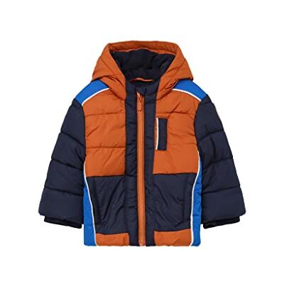 s.Oliver Unisex – quiltad babyjacka med fleecefoder, mörk orange #252440, 92 cm s.Oliver Unisex – quiltad babyjacka med fleecefoder, mörk orange #252440, 92 cm