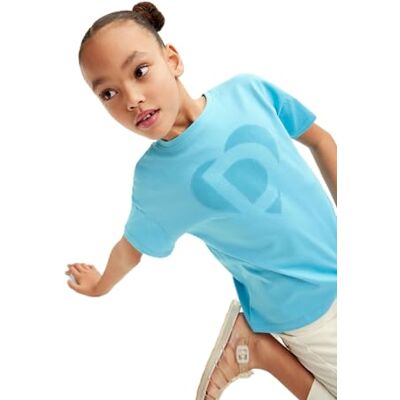 Desigual Ts_Danelle T-shirt för flickor, blå, 6 år Desigual Ts_Danelle T-shirt för flickor, blå, 6 år