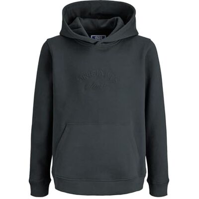 JACK & JONES Jorbleecker branding Sweat Hood Bf Jnr, Skogsriver, 152 JACK & JONES Jorbleecker branding Sweat Hood Bf Jnr, Skogsriver, 152