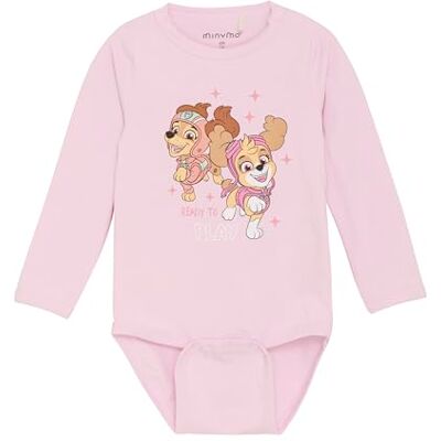 MINYMO Långärmad body med Paw Patroltryck, ROSA, 80 cm MINYMO Långärmad body med Paw Patroltryck, ROSA, 80 cm