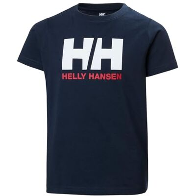 Helly Hansen Junior Unisex Jr Hh Logo T-Shirt 2.0, Marinblå, 12, Marinblått Xsp, 12 År Helly Hansen Junior Unisex Jr Hh Logo T-Shirt 2.0, Marinblå, 12, Marinblått Xsp, 12 År