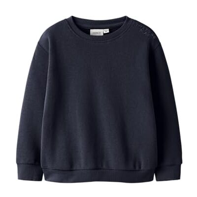 NAME IT Nmmtobear LS Nreg Sweat UNB, marinblå, 110 för barn, Marinblå, 110 NAME IT Nmmtobear LS Nreg Sweat UNB, marinblå, 110 för barn, Marinblå, 110