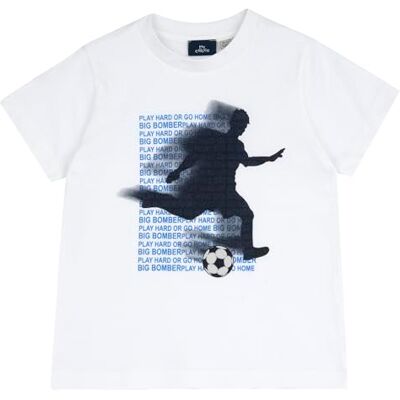 Chicco T-shirt, Vit, 9 månader Chicco T-shirt, Vit, 9 månader