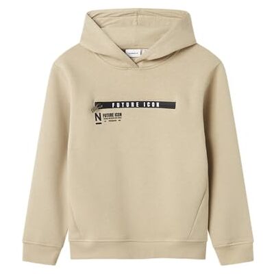 NAME IT pojkar Nkmleonas Ls Nreg Sweat Wh Bru, Peyote, 116 NAME IT pojkar Nkmleonas Ls Nreg Sweat Wh Bru, Peyote, 116
