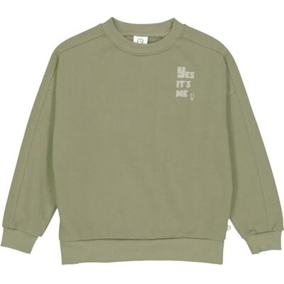 müsli av Green Cotton pojkar Yes It's Me tröja tröja tröja, Poetry Green, 104 müsli av Green Cotton pojkar Yes It's Me tröja tröja tröja, Poetry Green, 104