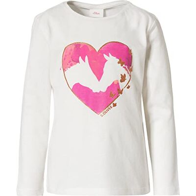 s.Oliver Junior T-shirt för flickor, 0210, 92/98 cm s.Oliver Junior T-shirt för flickor, 0210, 92/98 cm