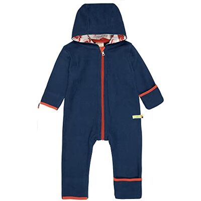 loud + proud Unisex babyfleece, GOTS certifierad overall, ultramarin, 74/80 loud + proud Unisex babyfleece, GOTS certifierad overall, ultramarin, 74/80