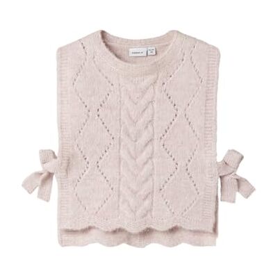 NAME IT Namn IT flicka Nmflea stickad väst, Burnished Lilac, 92 NAME IT Namn IT flicka Nmflea stickad väst, Burnished Lilac, 92