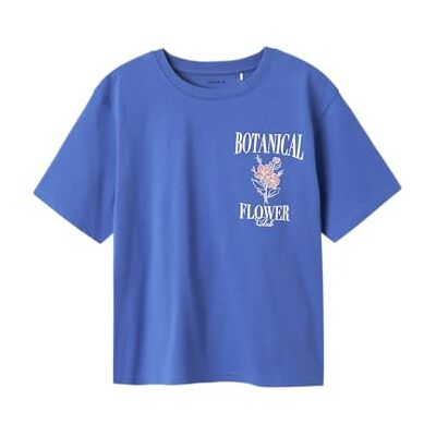 NAME IT Nkfnyttana Nreg Ss Top, Amparo blå, 116 NAME IT Nkfnyttana Nreg Ss Top, Amparo blå, 116