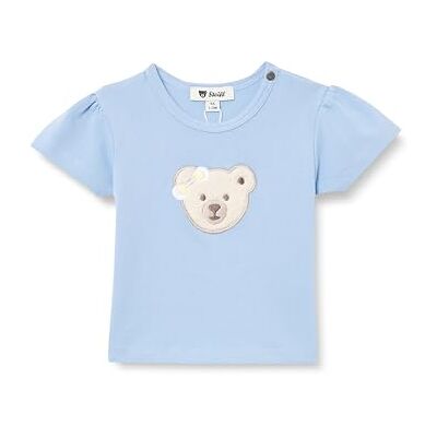 Steiff flickor kortärmad t-shirt, Chambray Blue, 62 Steiff flickor kortärmad t-shirt, Chambray Blue, 62
