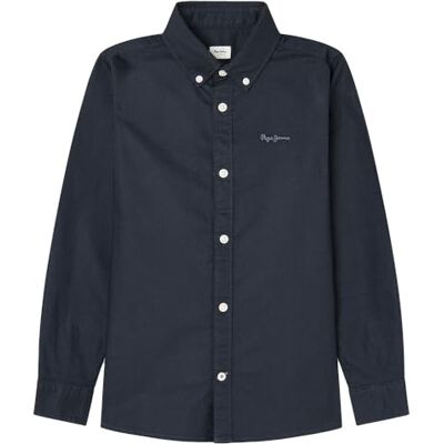 Pepe Jeans pojke NACE skjorta, Blå (Dulwich blå), 12 år Pepe Jeans pojke NACE skjorta, Blå (Dulwich blå), 12 år