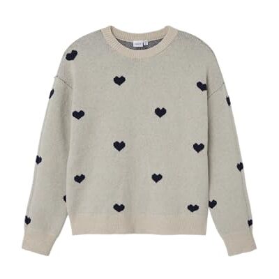 NAME IT Namn IT Girl stickad tröja långärmad, Ren kashmir, 122 NAME IT Namn IT Girl stickad tröja långärmad, Ren kashmir, 122
