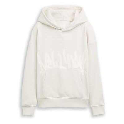 TOM TAILOR Barn pojkar sweatshirt, 32257 – grå vit, 140 TOM TAILOR Barn pojkar sweatshirt, 32257 – grå vit, 140