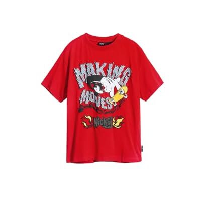Desigual TS_Making Moves Musse T-shirt för barn, Röd röd, 6 år Desigual TS_Making Moves Musse T-shirt för barn, Röd röd, 6 år