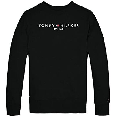 Tommy Hilfiger Unisex barntröjor, Svart (Black), 92 Tommy Hilfiger Unisex barntröjor, Svart (Black), 92