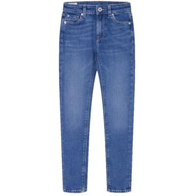 Pepe Jeans flickor smala jeans Hw Jr Pg201675, jeans, blå, 16 år, Blå (Denim-hw1), 16 År Pepe Jeans flickor smala jeans Hw Jr Pg201675, jeans, blå, 16 år, Blå (Denim-hw1), 16 År