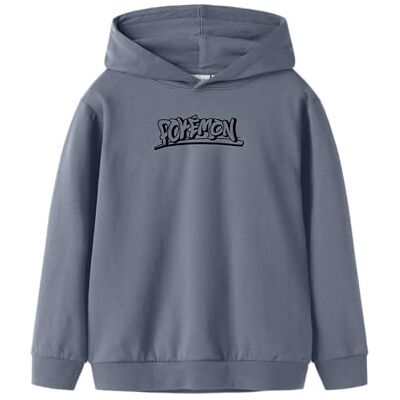 NAME IT Nkmnim Pokemon Nreg Sweat Wh Bru Sky, Flintad sten, 116 NAME IT Nkmnim Pokemon Nreg Sweat Wh Bru Sky, Flintad sten, 116