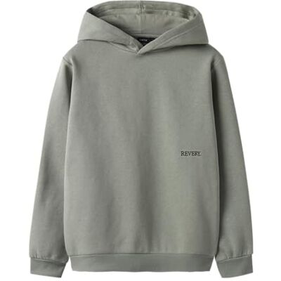 Lmtd Nlmbrav Ls Bru Sweat W. Hood, skugga, 122-128 Lmtd Nlmbrav Ls Bru Sweat W. Hood, skugga, 122-128