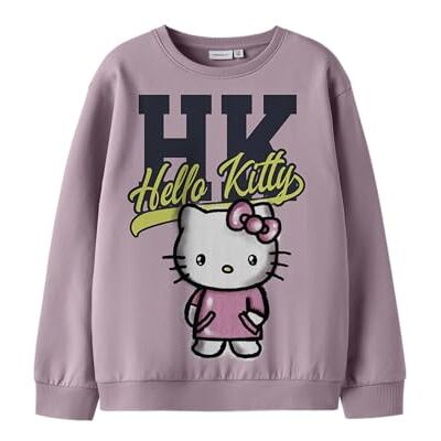 NAME IT Nkfdyo Hellok Nreg Sweat Box Sky, Dawn rosa, 146-152 NAME IT Nkfdyo Hellok Nreg Sweat Box Sky, Dawn rosa, 146-152
