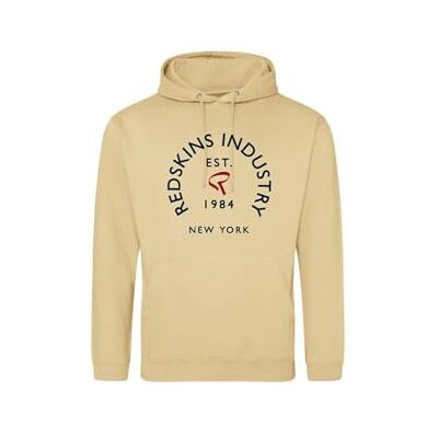 REDSKINS Junior Redskins tröja tröja huvtröjor sporttryck kläder barn pojke och flicka vinter fleece varm modell SC RS4102 beige 8 år, Beige färg, 8 �r REDSKINS Junior Redskins tröja tröja huvtröjor sporttryck kläder barn pojke och flicka vinter fleece varm modell SC RS4102 beige 8 år, Beige färg, 8 �r