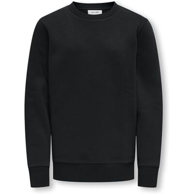 Only & sons junior Osjceres crew neck SWT Noos, svart, 110-116 Only & sons junior Osjceres crew neck SWT Noos, svart, 110-116