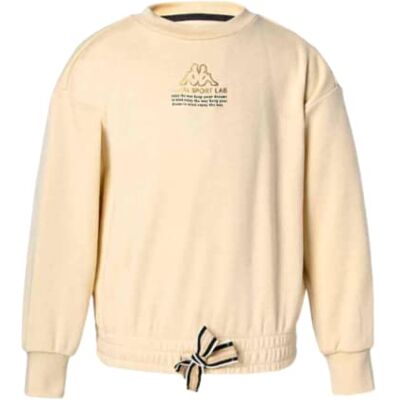 Kappa BTS Baba sweatshirt flicka, citron, 4 år Kappa BTS Baba sweatshirt flicka, citron, 4 år