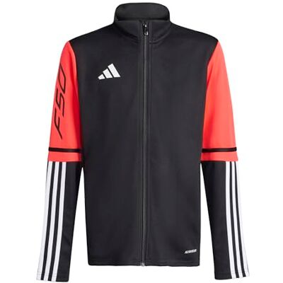 adidas Uniseks dzieci F50 TRAINING JACKET KIDS, black/lucid red/white, 11-12 Years adidas Uniseks dzieci F50 TRAINING JACKET KIDS, black/lucid red/white, 11-12 Years