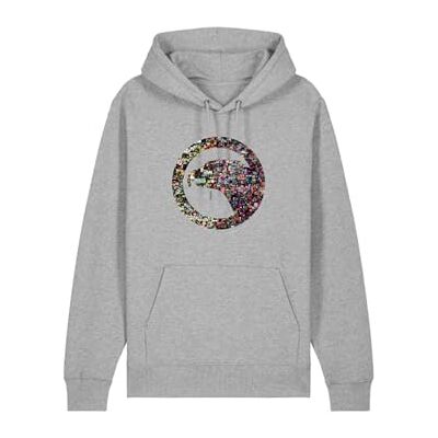 Compagnie de Californie Slip-on sweatshirt barn 10 år gammal grå detract, Färg: grå, 10 år Compagnie de Californie Slip-on sweatshirt barn 10 år gammal grå detract, Färg: grå, 10 år