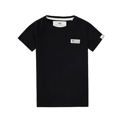 Alpha Industries Organics T för barn, Organic Black, 134/140 Alpha Industries Organics T för barn, Organic Black, 134/140