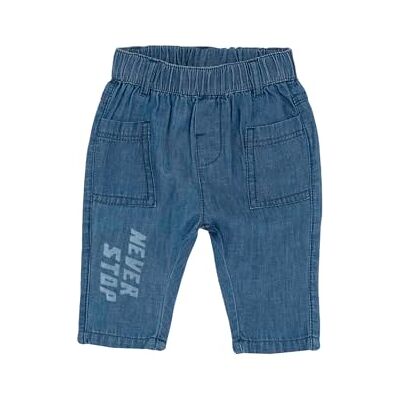 Chicco , Babybyxor med denimutseende 0–24, Medium blå, 12 månader Chicco , Babybyxor med denimutseende 0–24, Medium blå, 12 månader