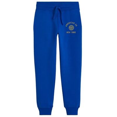 AMERICAN COLLEGE USA Joggingbyxor och leggings korta smala sportkläder barnkläder unisex pojkar flickor modell ACJOGW4 Indigo 14 år, Indigo, 14 år AMERICAN COLLEGE USA Joggingbyxor och leggings korta smala sportkläder barnkläder unisex pojkar flickor modell ACJOGW4 Indigo 14 år, Indigo, 14 år