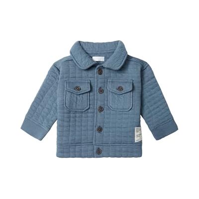 Noppies Baby pojkar pojkar kofta Bladenboro långärmad kofta, Blue Mirage – N184, 50 cm Noppies Baby pojkar pojkar kofta Bladenboro långärmad kofta, Blue Mirage – N184, 50 cm