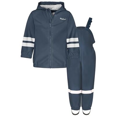 Playshoes Basic regndräkt Uni Marine, 98 unisex barn och tonåringar Playshoes Basic regndräkt Uni Marine, 98 unisex barn och tonåringar