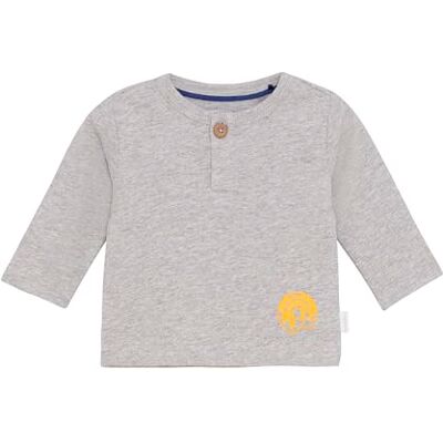 Noppies Boys Tee Sabis långärmad, Grå melerad – P287, 56 cm Noppies Boys Tee Sabis långärmad, Grå melerad – P287, 56 cm