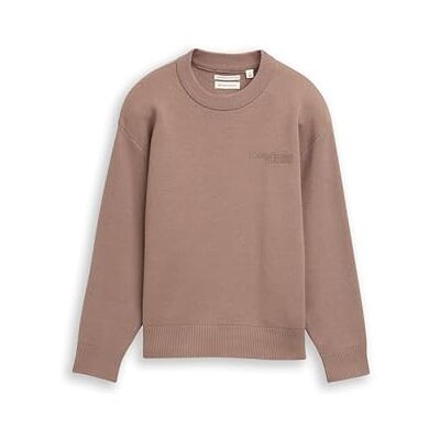 TOM TAILOR barn pojkar tröja, 36516 – Taupe Grey, 176 TOM TAILOR barn pojkar tröja, 36516 – Taupe Grey, 176