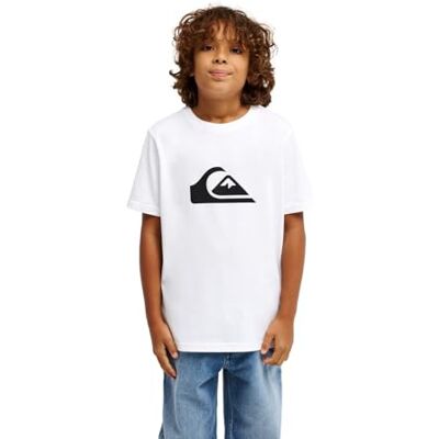 Quiksilver kortärmad T-shirt EV COMP logo SS barn pojke vit 10, Vitt, 10 år Quiksilver kortärmad T-shirt EV COMP logo SS barn pojke vit 10, Vitt, 10 år