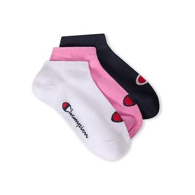 Champion Unisex-fodrade strumpor, barn och tonåringar, Färg: rosa, 31-34 Champion Unisex-fodrade strumpor, barn och tonåringar, Färg: rosa, 31-34