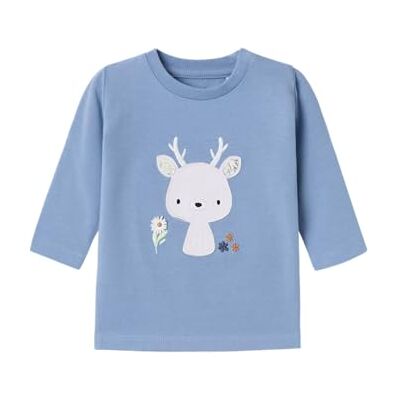 NAME IT Baby flicka Nbfkyrah Ls Top, Endless Sky, 74 cm NAME IT Baby flicka Nbfkyrah Ls Top, Endless Sky, 74 cm
