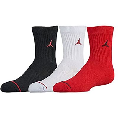 Jordan Jumpman Crew Strumpor för barn, Gym Red, 7/9 År Jordan Jumpman Crew Strumpor för barn, Gym Red, 7/9 År