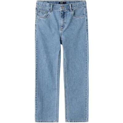 NAME IT Pojkar Nlmkim DNM pappa rak byxa Noos raka jeans, Mellanblå denim, 140 NAME IT Pojkar Nlmkim DNM pappa rak byxa Noos raka jeans, Mellanblå denim, 140