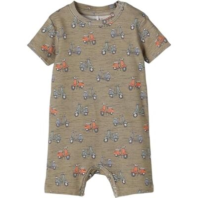 NAME IT Baby – pojkar Nbmheino Ss Sunsuit, Silver Sage/Aop:w. Melon, 80 cm NAME IT Baby – pojkar Nbmheino Ss Sunsuit, Silver Sage/Aop:w. Melon, 80 cm
