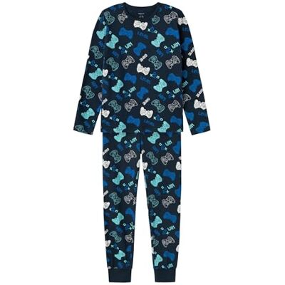 NAME IT Nkmnightset Dark Sapphire Gamer Noos Fotboll Male-Kids, Flerfärgad, 3-4 år NAME IT Nkmnightset Dark Sapphire Gamer Noos Fotboll Male-Kids, Flerfärgad, 3-4 år